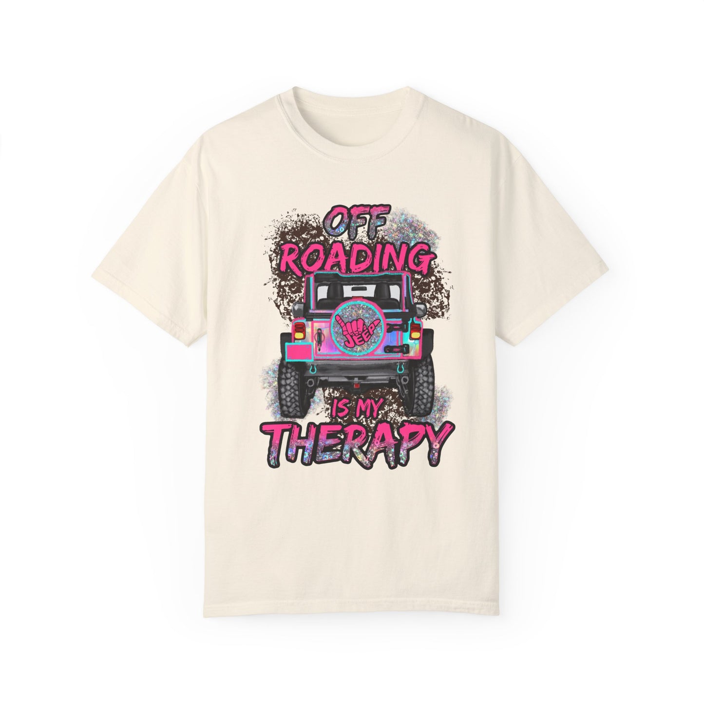 Off-Roading Therapy Graphic T-Shirt - Adventure Vibes for Outdoor Enthusiasts
