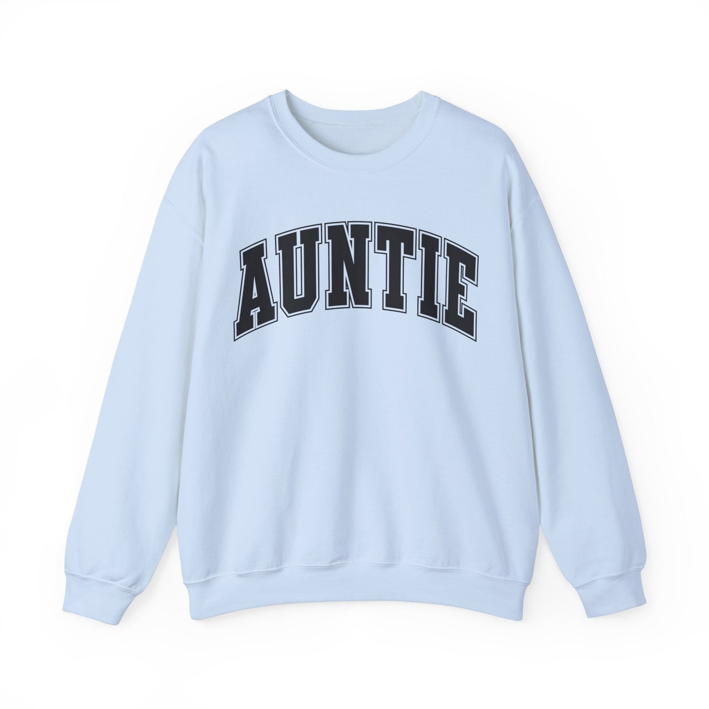 Retro College AUNTIE Graphic Crewneck Sweatshirt