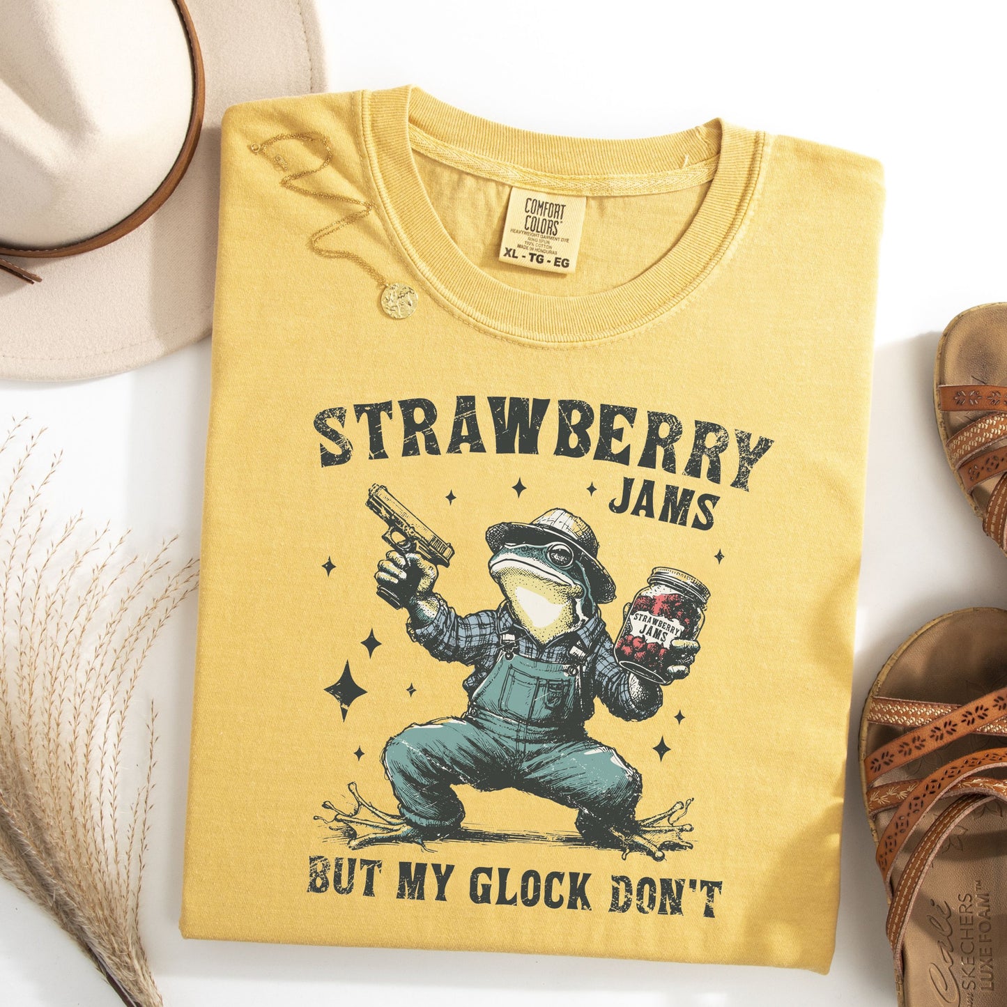 Strawberry Jams, but my Glock Don't