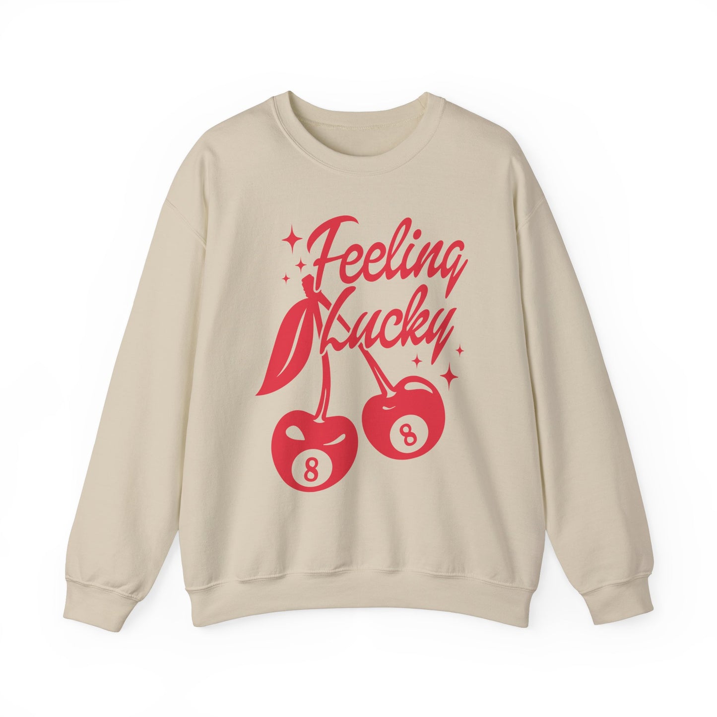 Feeling Lucky Cherry Crewneck
