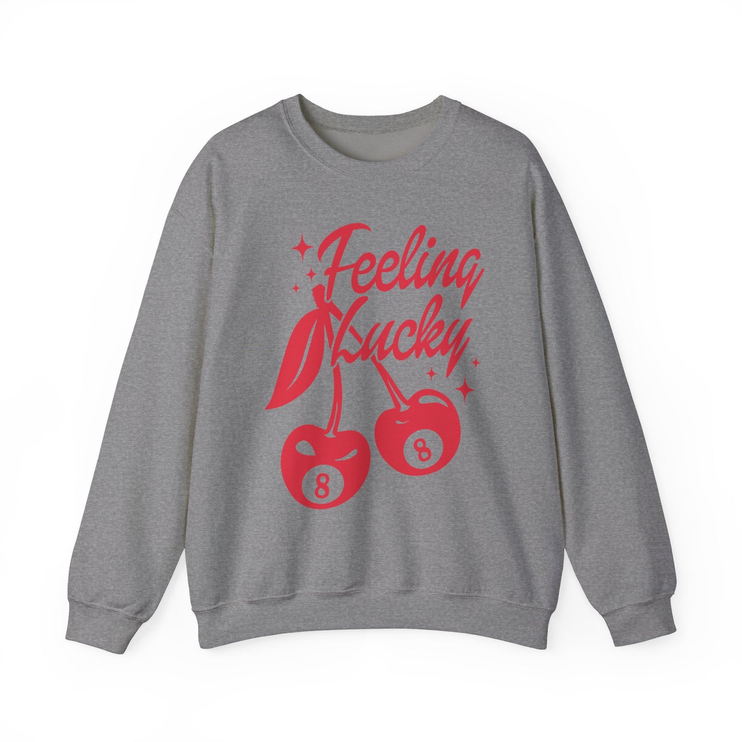 Feeling Lucky Cherry Crewneck