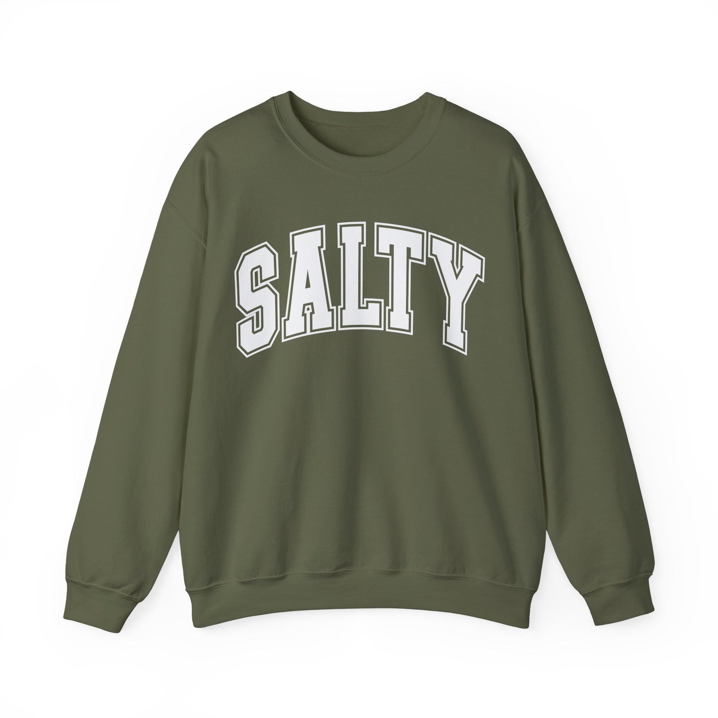 SALTY Graphic Crewneck Sweatshirt