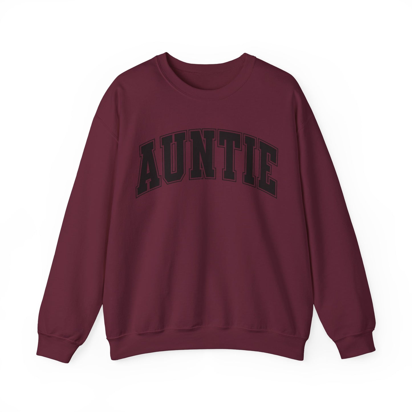 Retro College AUNTIE Graphic Crewneck Sweatshirt