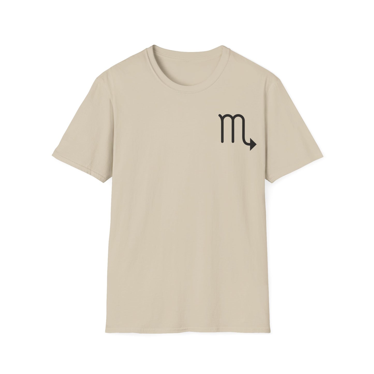 Scorpio Astrology Nutrition Facts Graphic T-Shirt - Unisex Softstyle