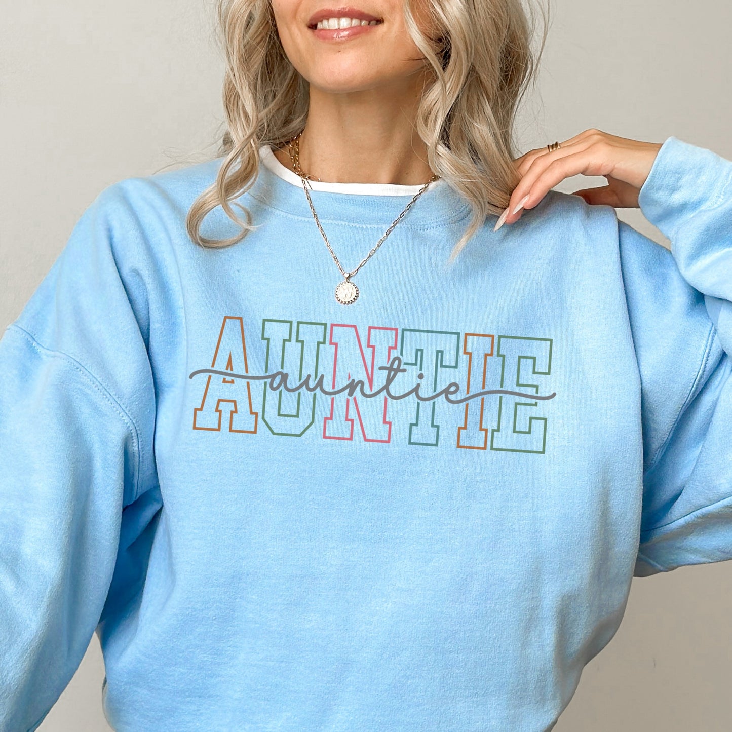 Auntie Graphic Crewneck Sweatshirt
