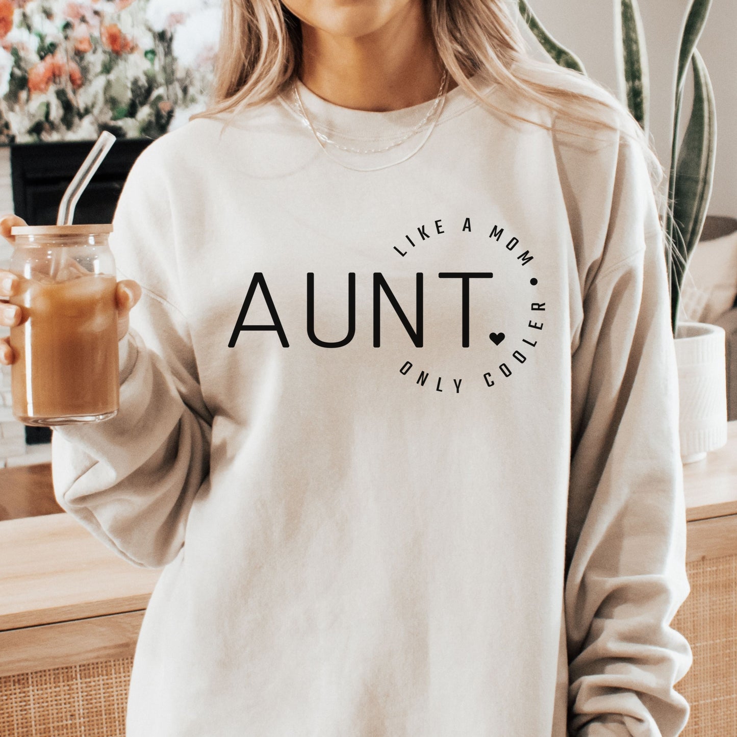 Cool Aunt Graphic Sweatshirt