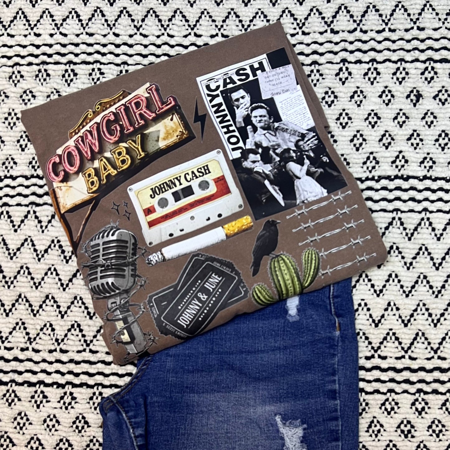 Cowgirl Baby: The Cash Edit Graphic Tee