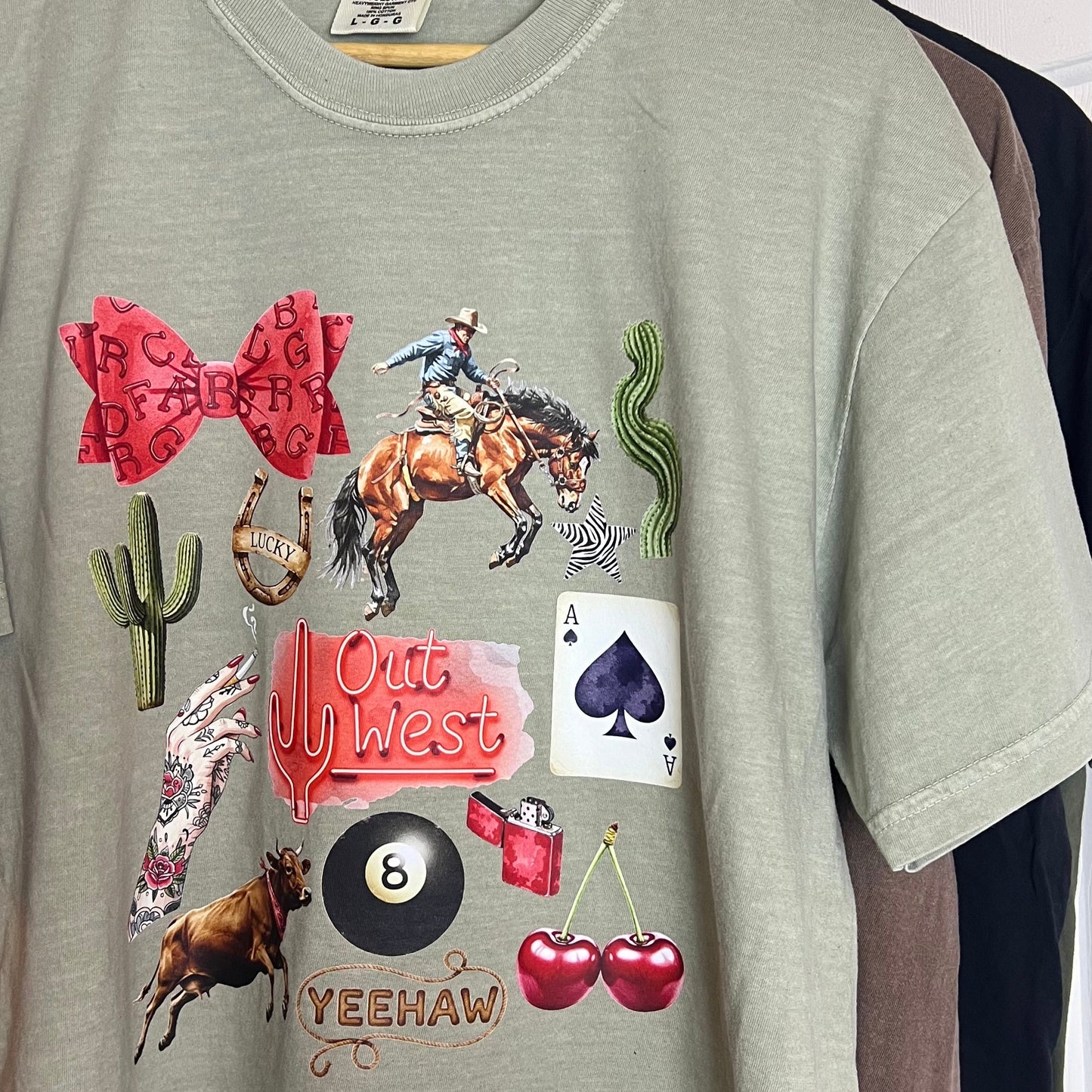 Out West & Reckless Graphic Tee