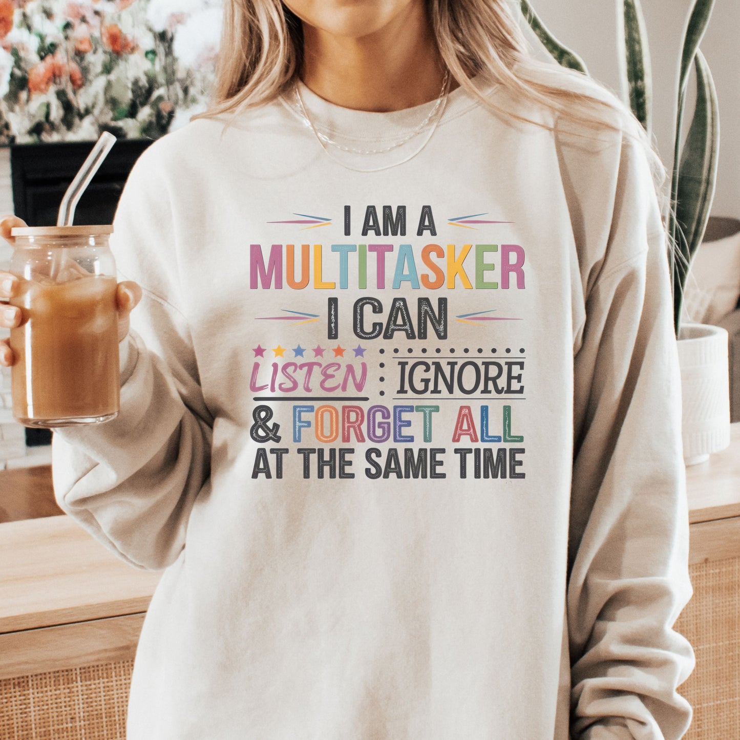 Multitasker Crewneck Sweatshirt