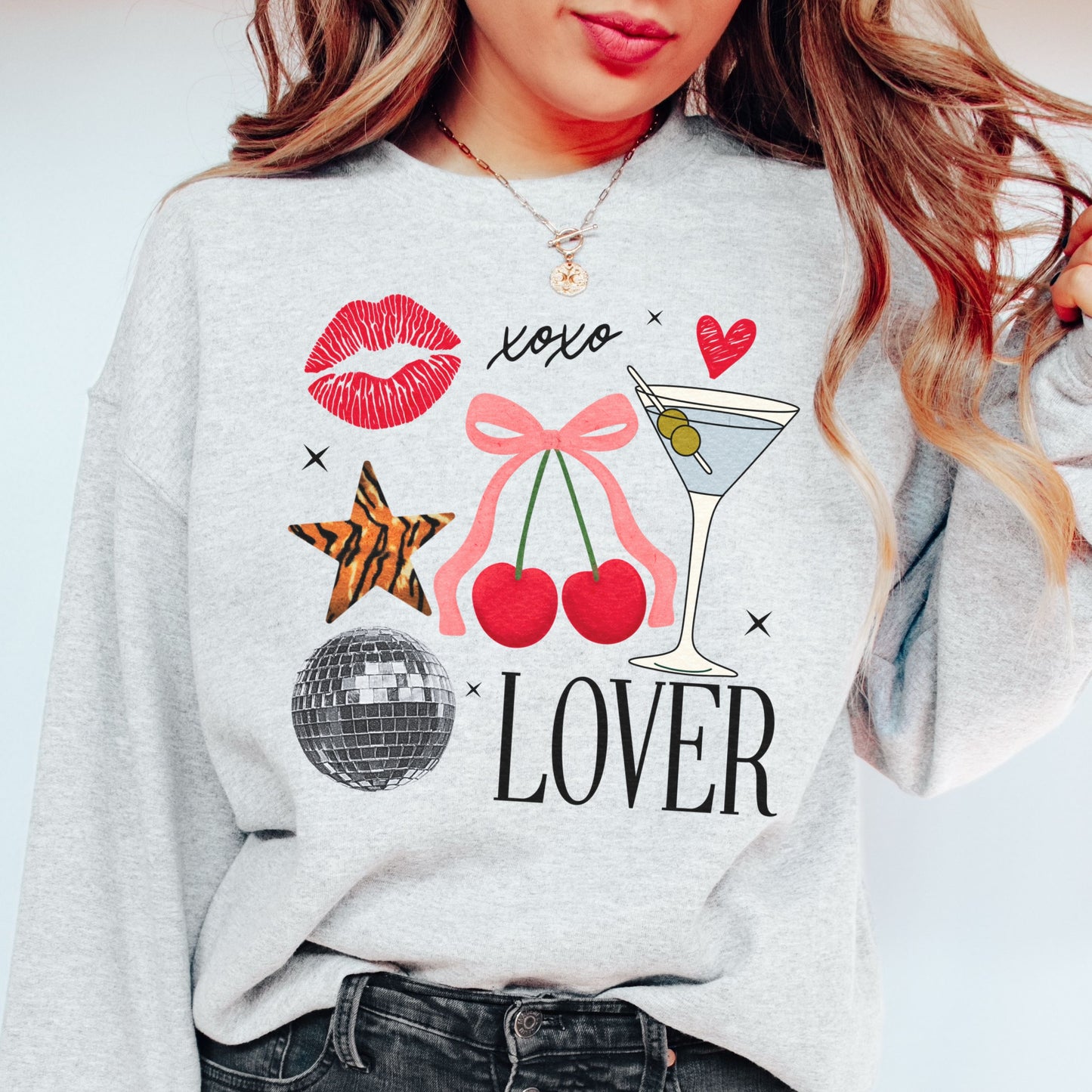 Romantic Lover Crewneck Sweatshirt