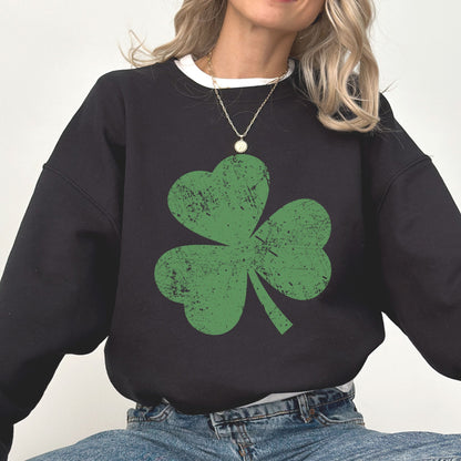 Shamrock Graphic Crewneck Sweatshirt