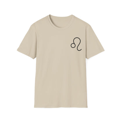 Leo Nutrition Facts T-Shirt, Zodiac Sign Tee, Astrology Shirt, Gift for Leo, Birthday Gift, Horoscope Apparel