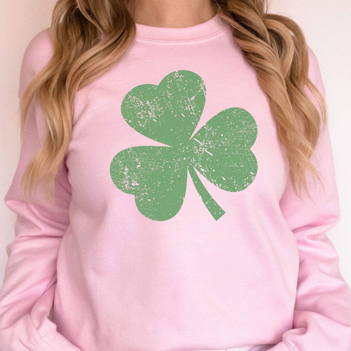 Shamrock Graphic Crewneck Sweatshirt