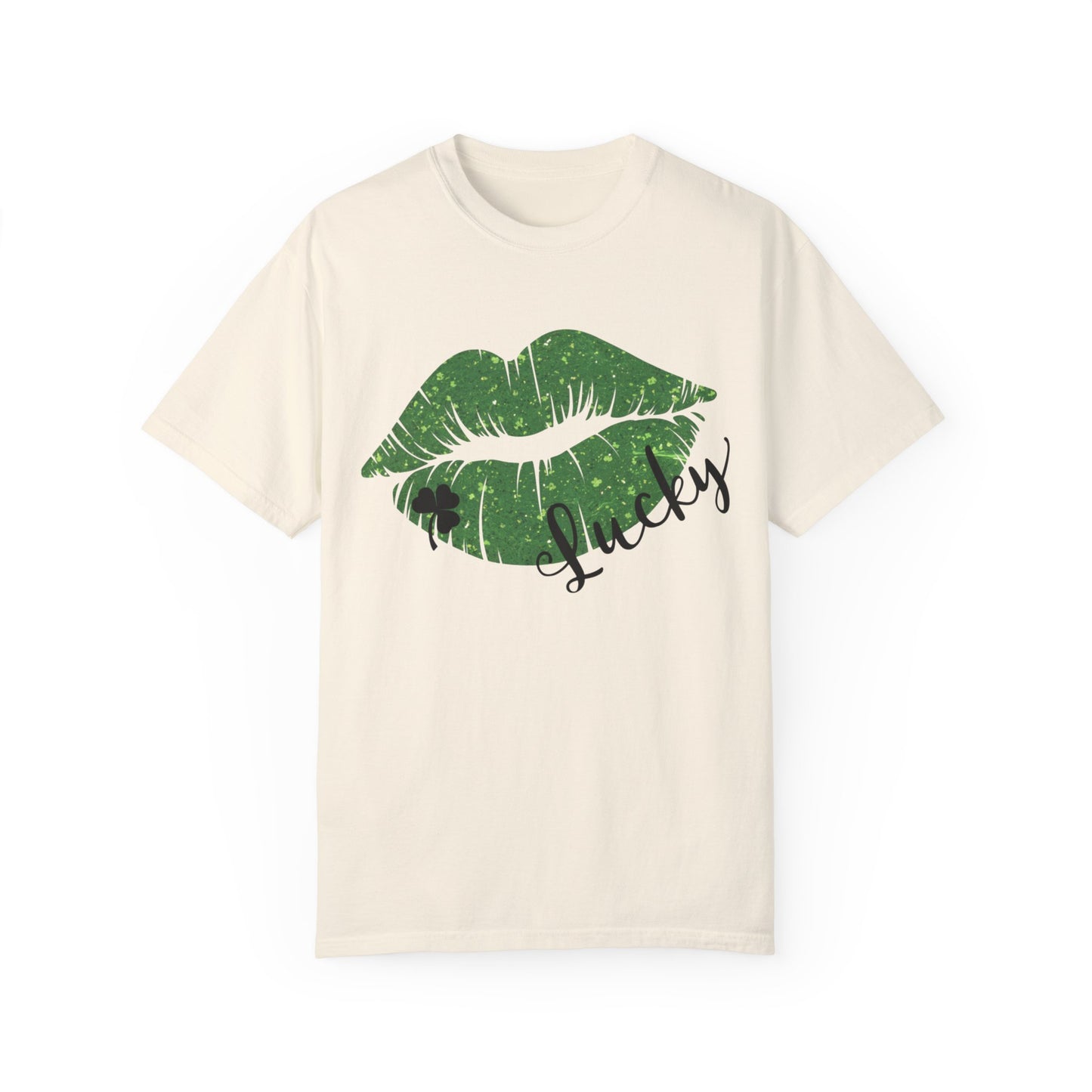 St Patrick's Day Shamrock Lucky Lips