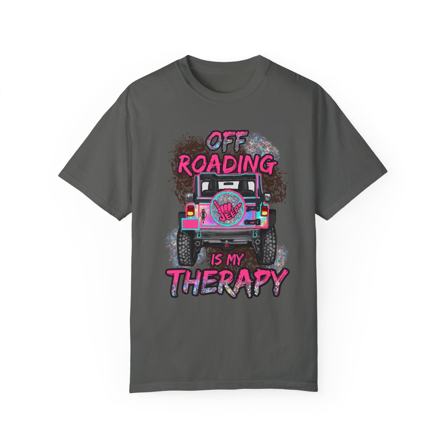 Off-Roading Therapy Graphic T-Shirt - Adventure Vibes for Outdoor Enthusiasts