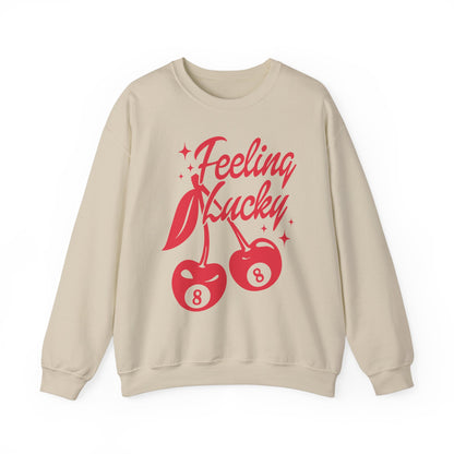 Feeling Lucky Cherry Crewneck
