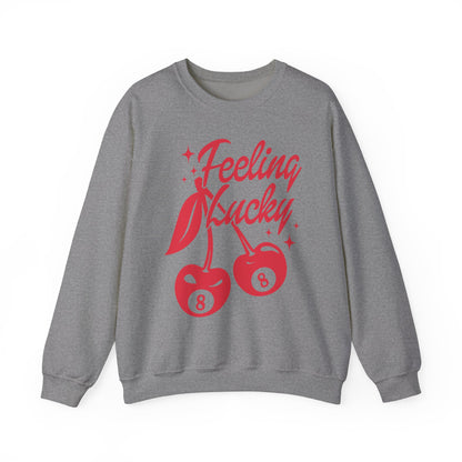 Feeling Lucky Cherry Crewneck