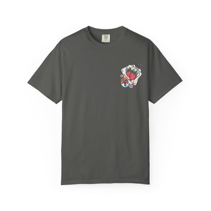 Retro Western Cowgirl Sublimation Design, Life is a Gamble Graphic Tee