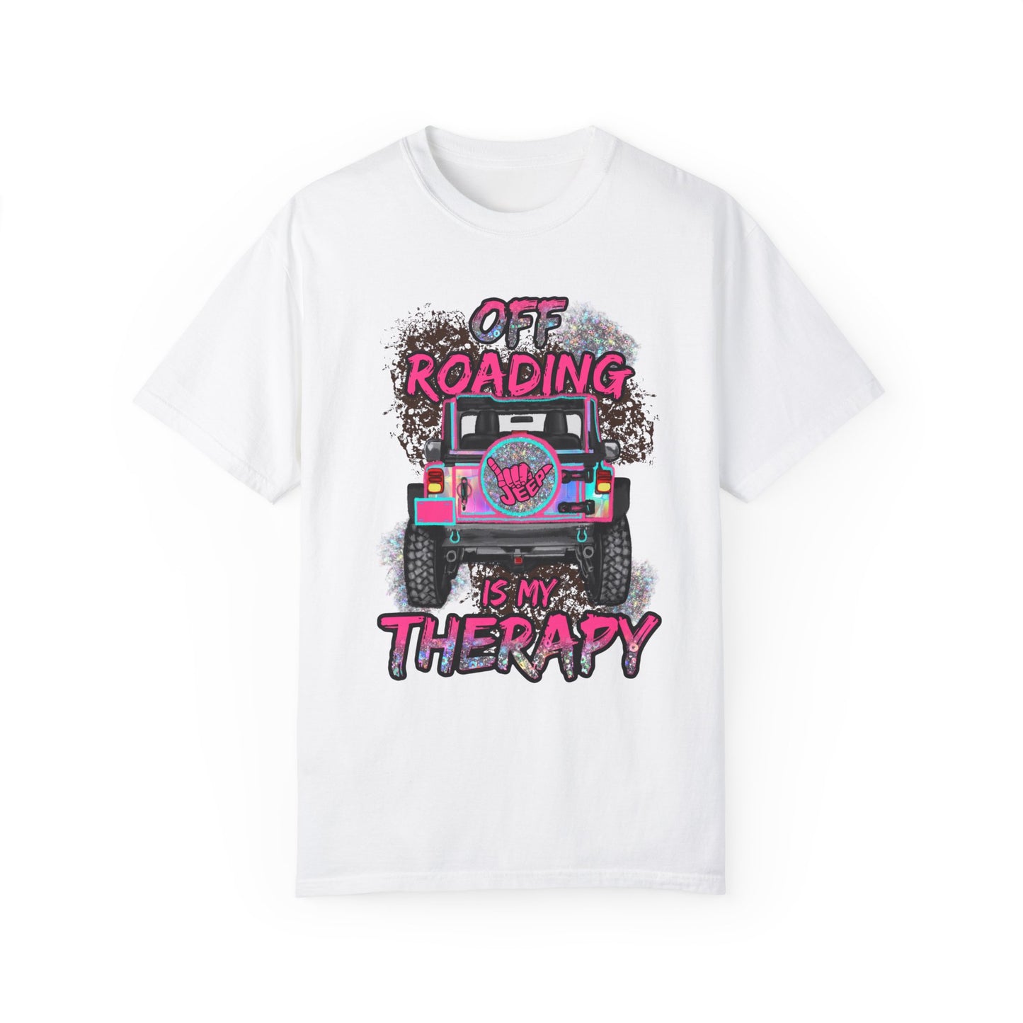 Off-Roading Therapy Graphic T-Shirt - Adventure Vibes for Outdoor Enthusiasts