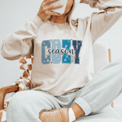 Cozy Season Graphic Crewneck Sweatshirt