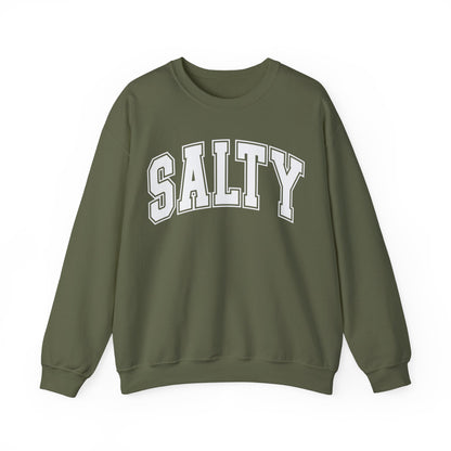 SALTY Graphic Crewneck Sweatshirt