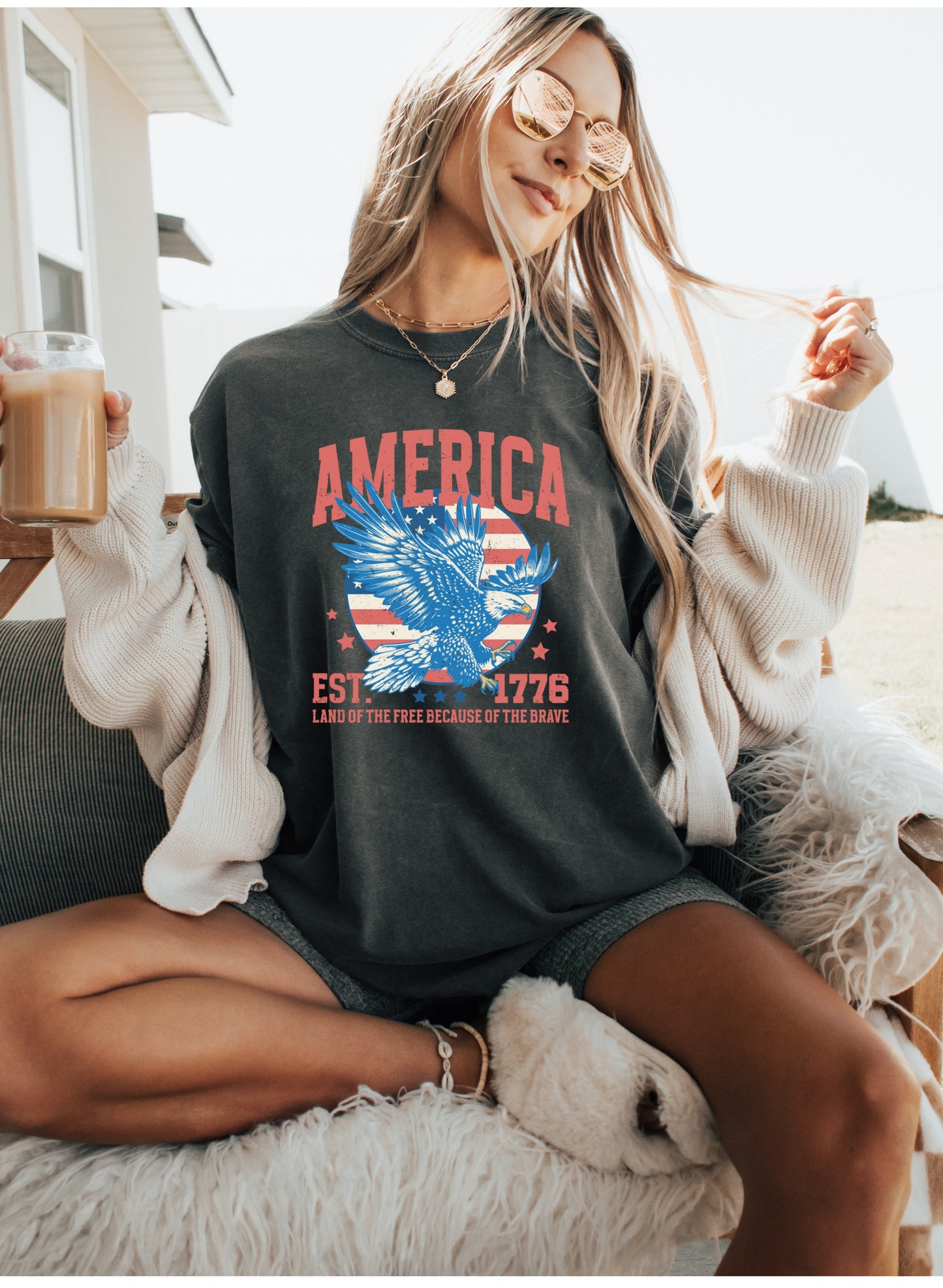 America Est 1776 Graphic Tee