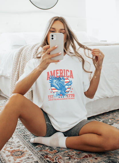 America Est 1776 Graphic Tee