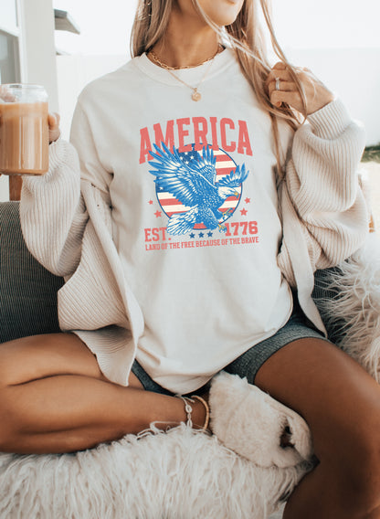 America Est 1776 Graphic Tee