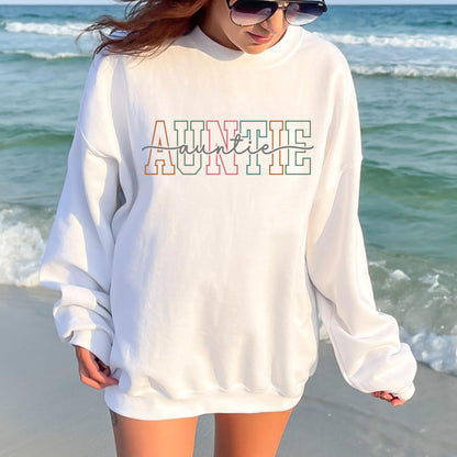 Auntie Graphic Crewneck Sweatshirt