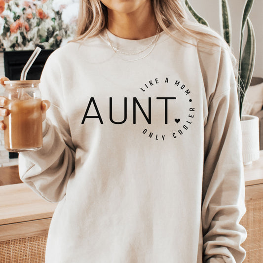 Cool Aunt Graphic Sweatshirt