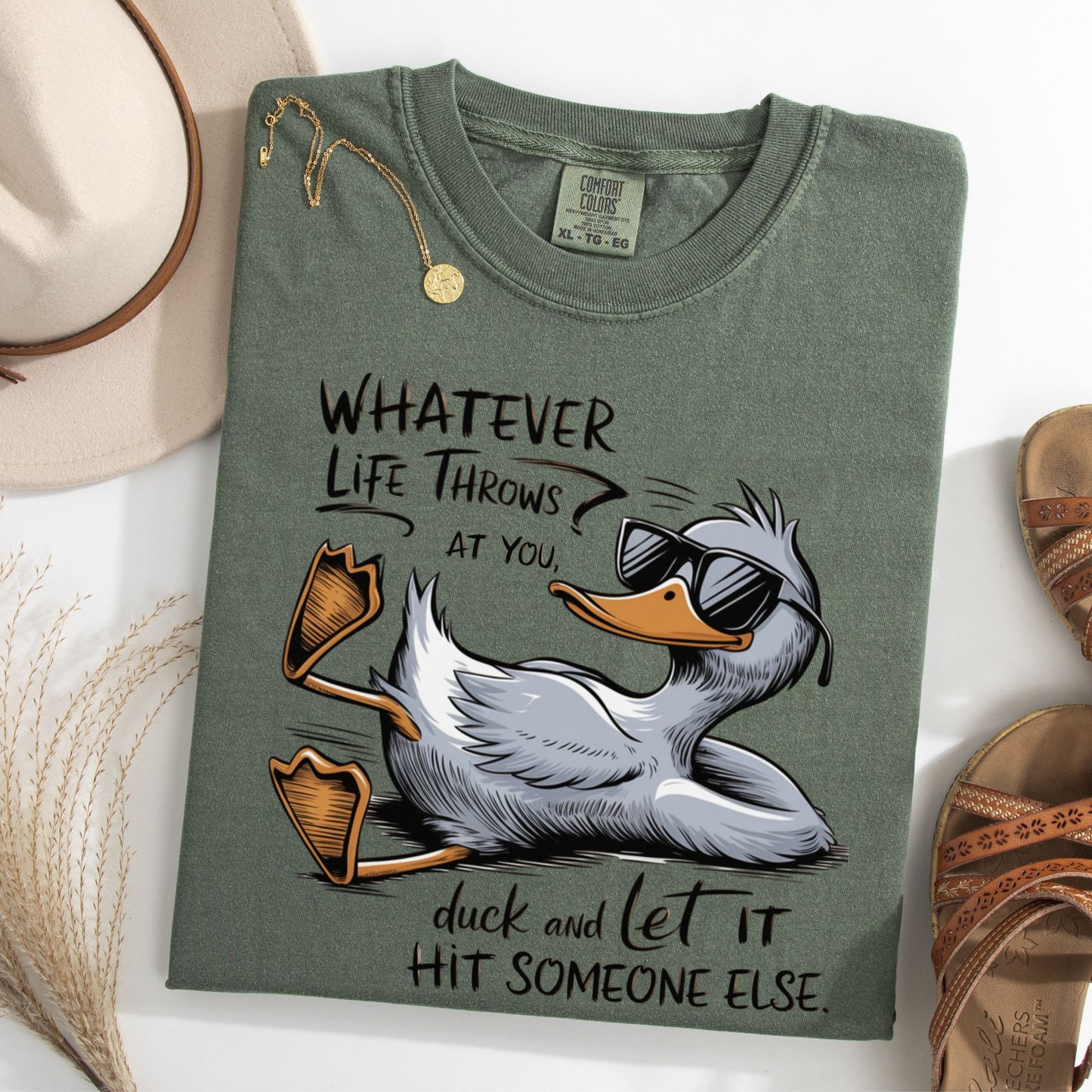 Whatever LifeThrows at you, Duck and Let it Hit Someone Else